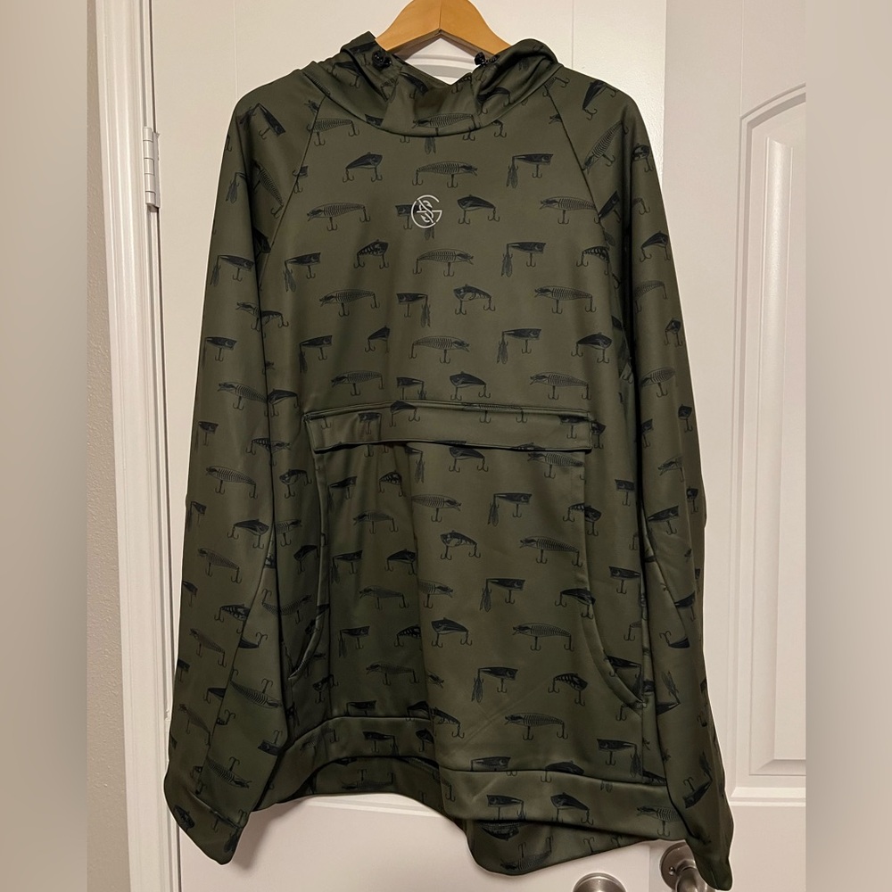 Googan Squad Umtimate Hoodie Green Size 4XL